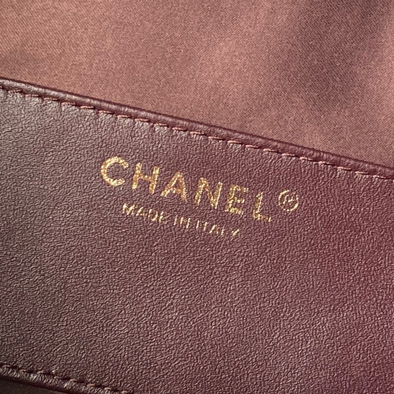 Chanel Style Leather Hobo Bag style reference detail image 8 from source 764348
