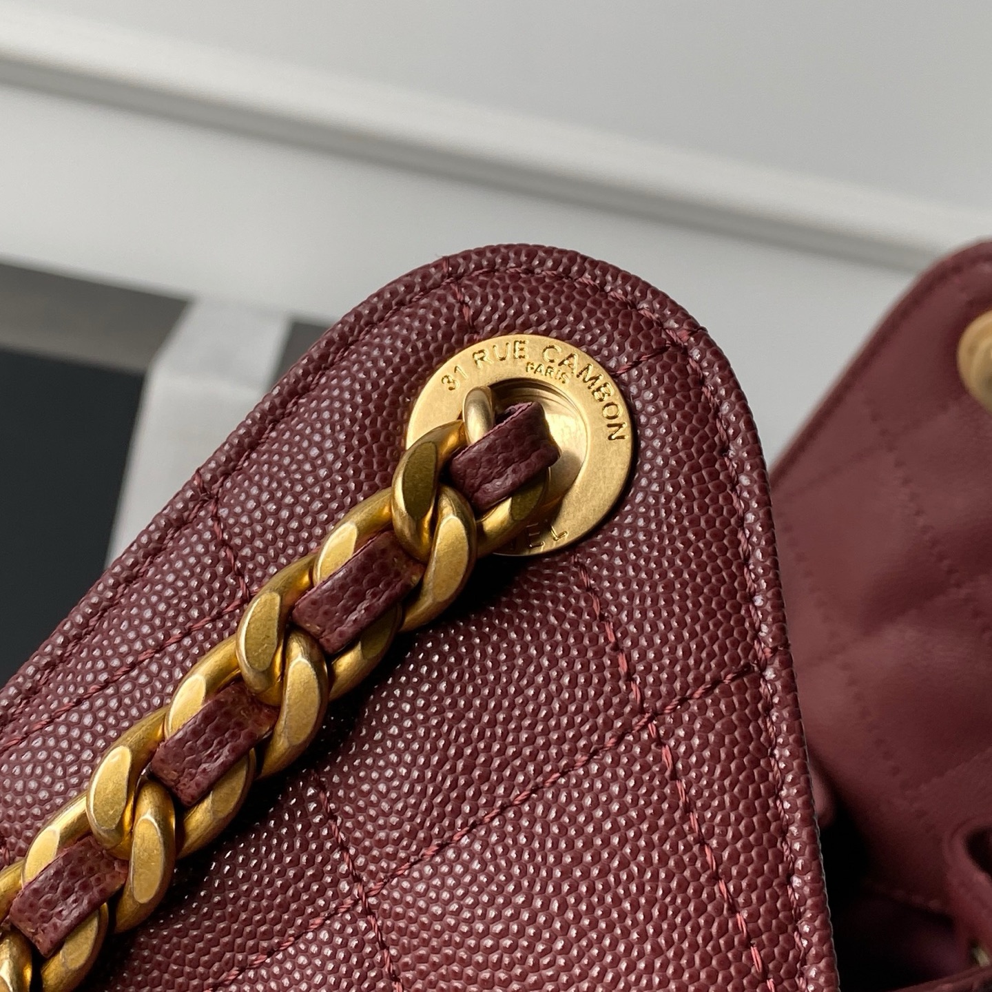 Chanel Style Leather Hobo Bag style reference detail image 4 from source 764349