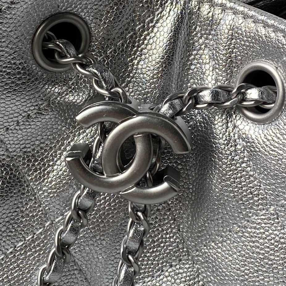 Chanel Style Leather Hobo Bag style reference detail image 3 from source 785928