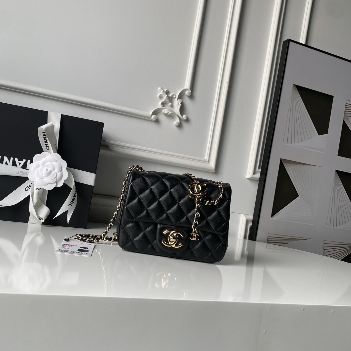 Chanel Style Leather Chain Bag Lookbook Reference image 1
