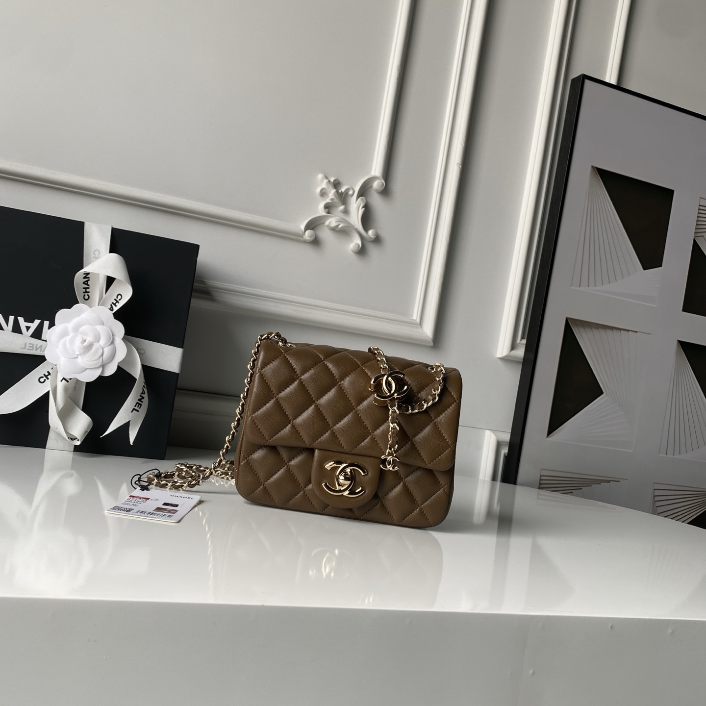 Chanel Style Leather Chain Bag Lookbook Reference image 1