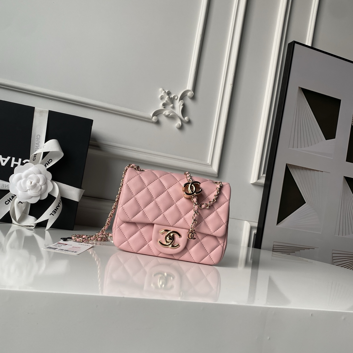Chanel Style Leather Chain Bag Lookbook Reference image 1