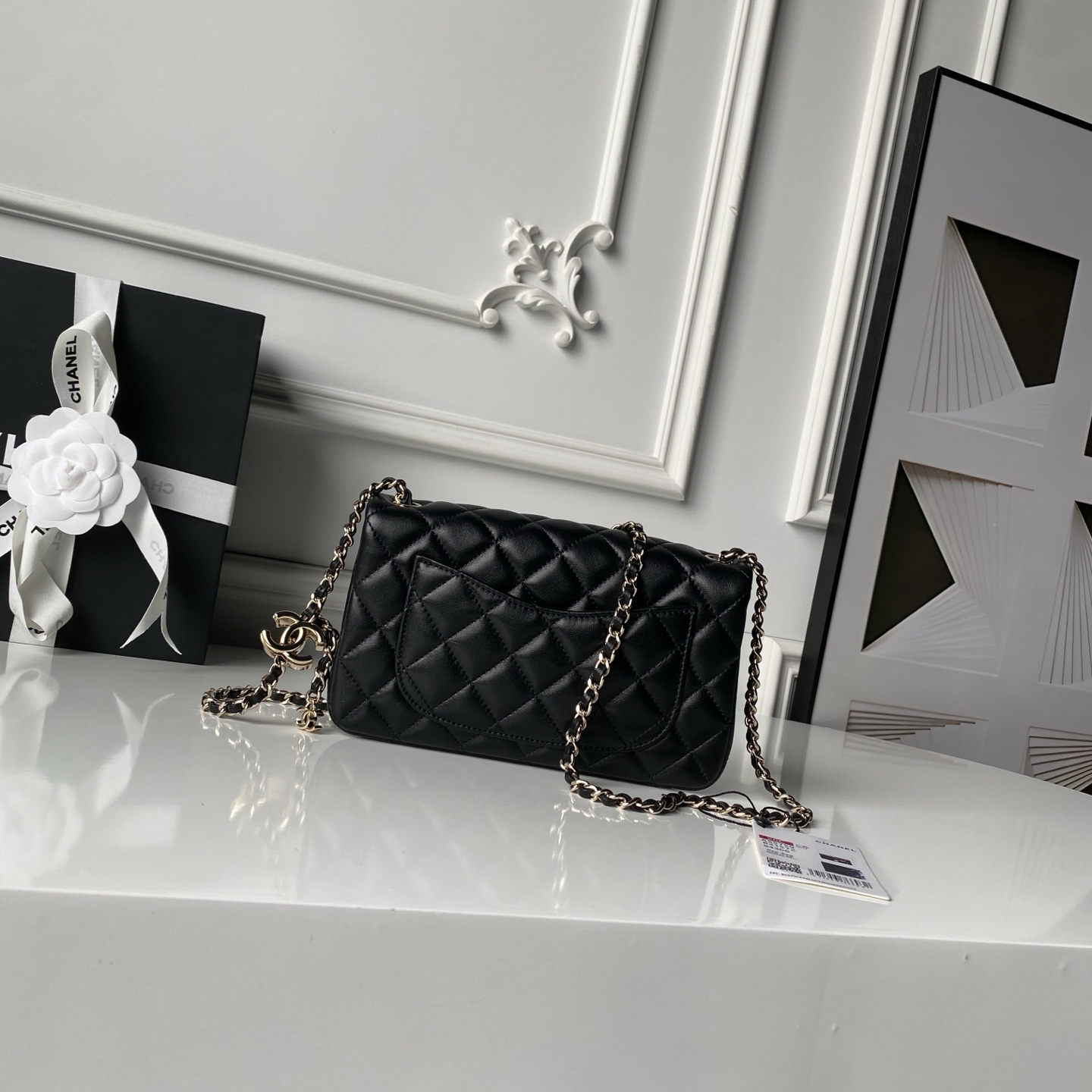 Chanel Style Leather Chain Bag Lookbook Reference image 2