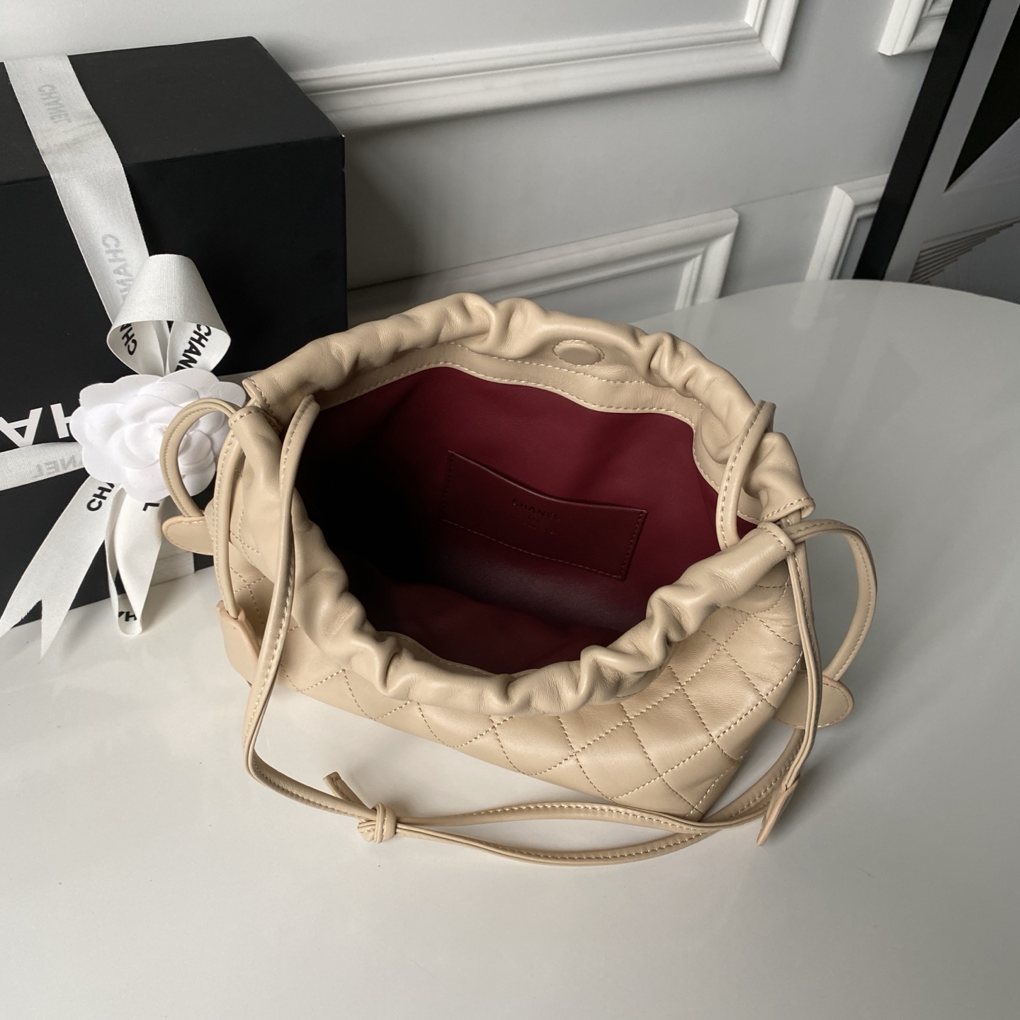 Chanel Style Leather Bag style reference detail image 8 from source 770401