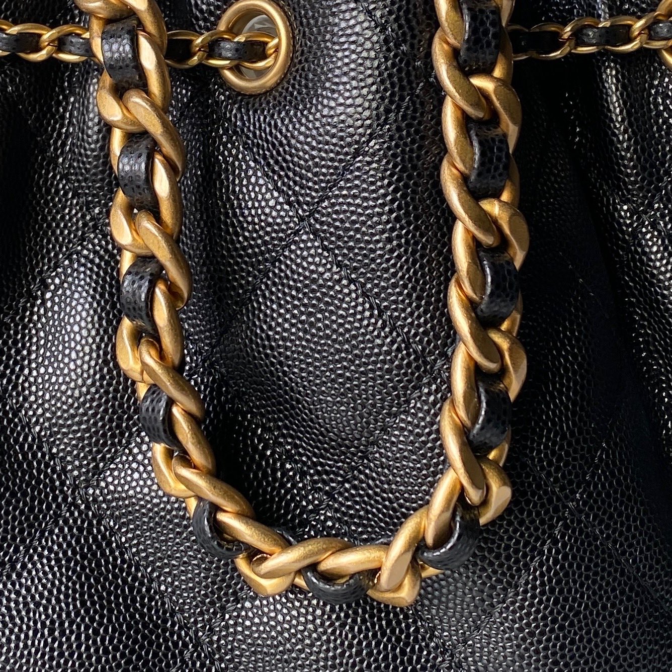 Chanel Style Leather Hobo Bag style reference detail image 4 from source 776476
