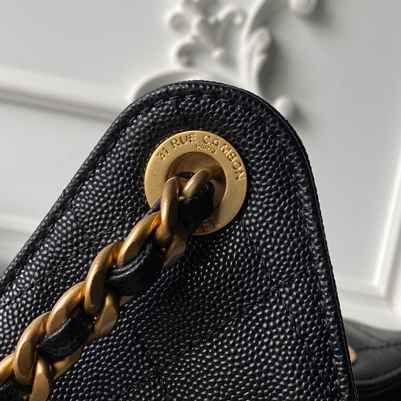 Chanel Style Leather Hobo Bag style reference detail image 6 from source 776476