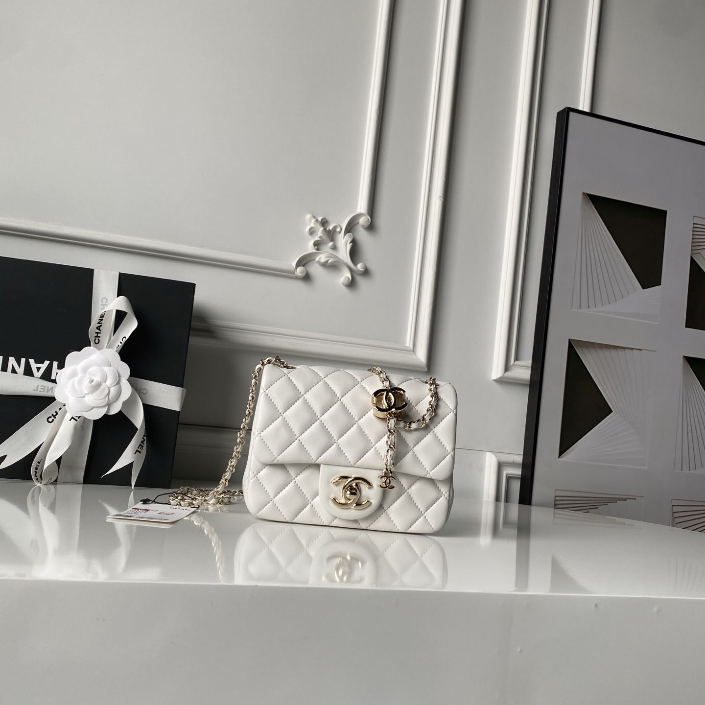 Chanel Style Leather Chain Bag Lookbook Reference image 1