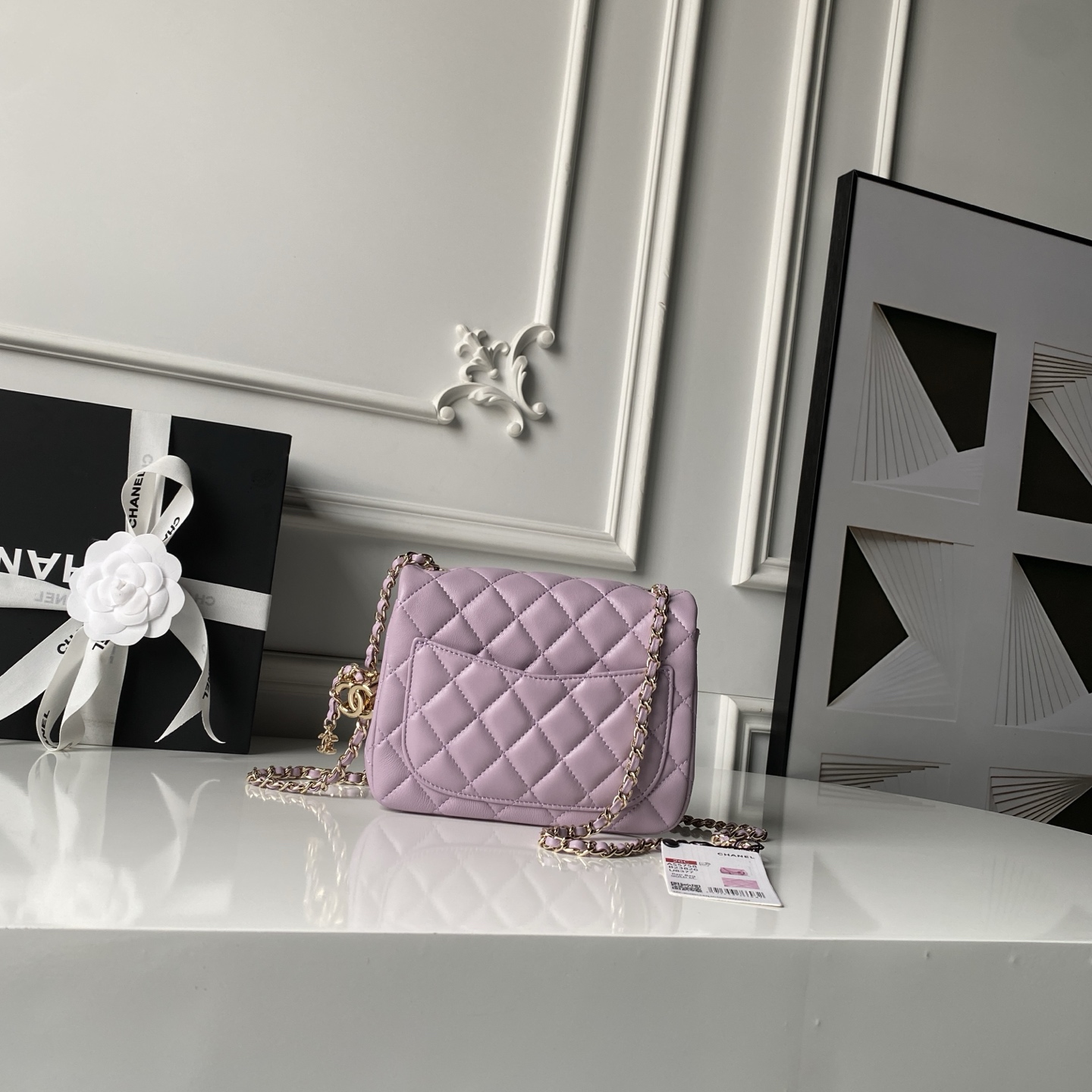 Chanel Style Leather Chain Bag Lookbook Reference image 2
