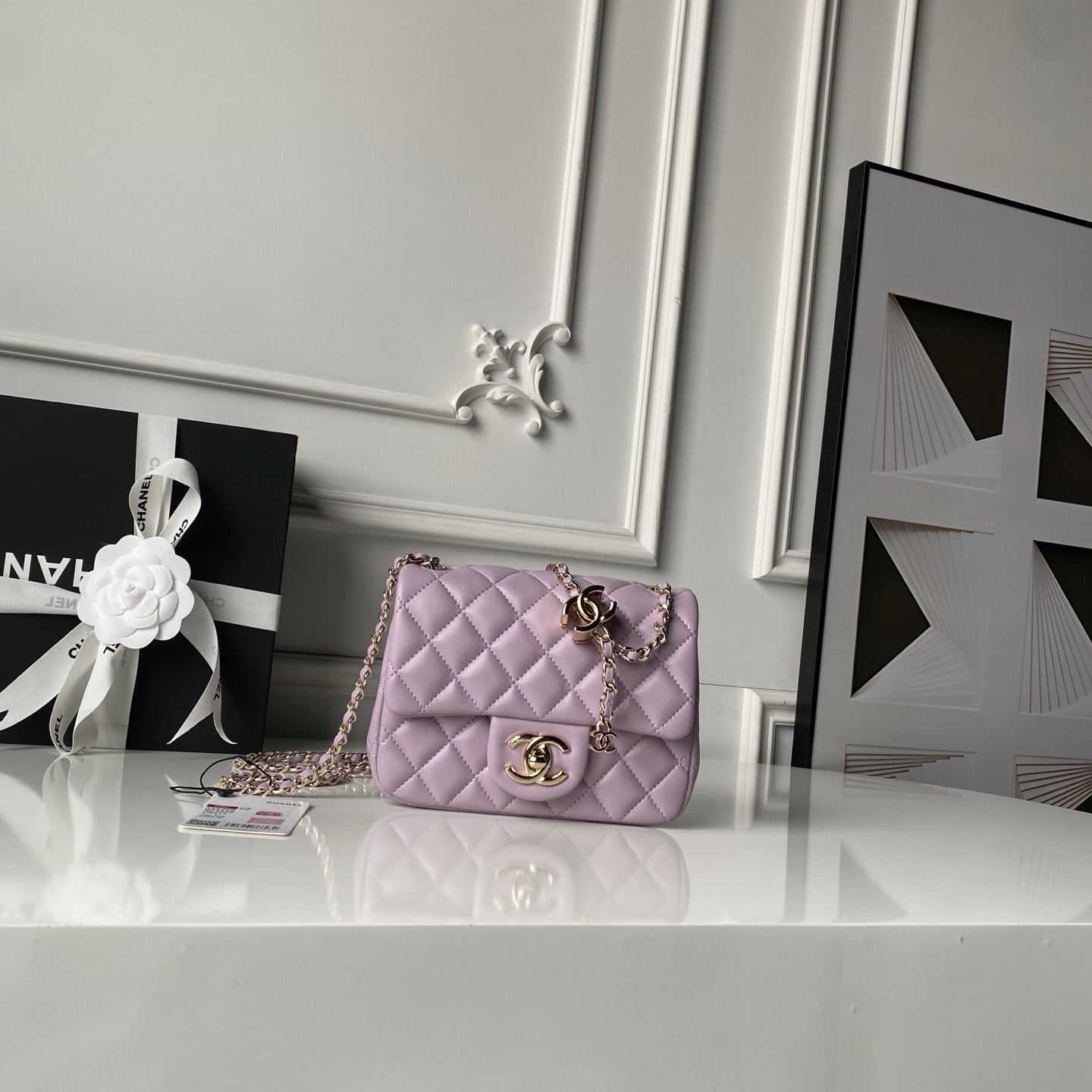 Chanel Style Leather Chain Bag Lookbook Reference image 1