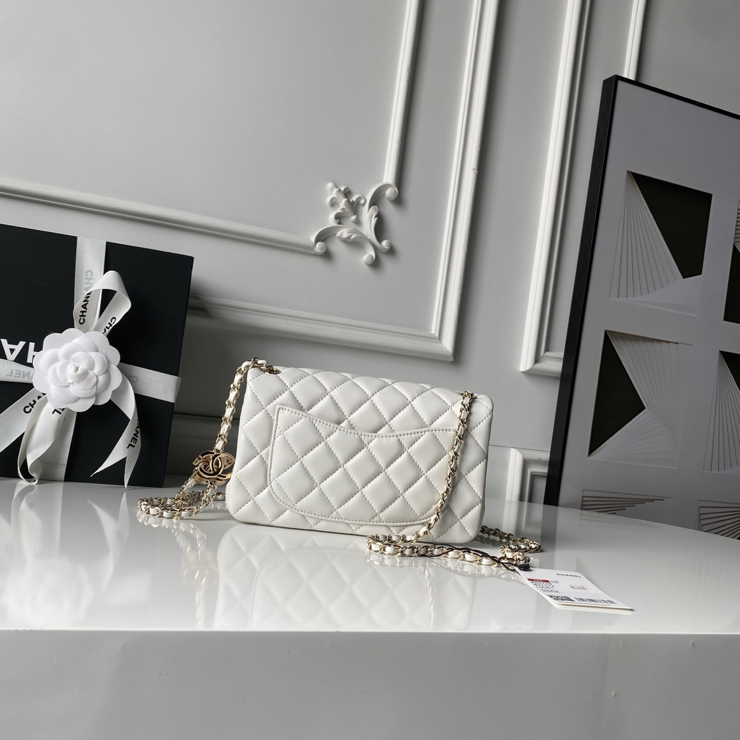 Chanel Style Leather Chain Bag Lookbook Reference image 2