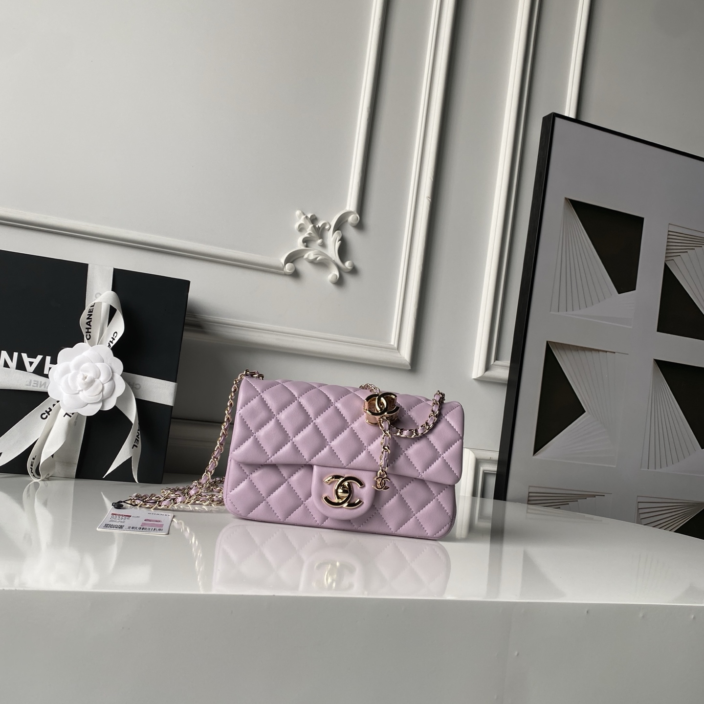 Chanel Style Leather Chain Bag Lookbook Reference image 1