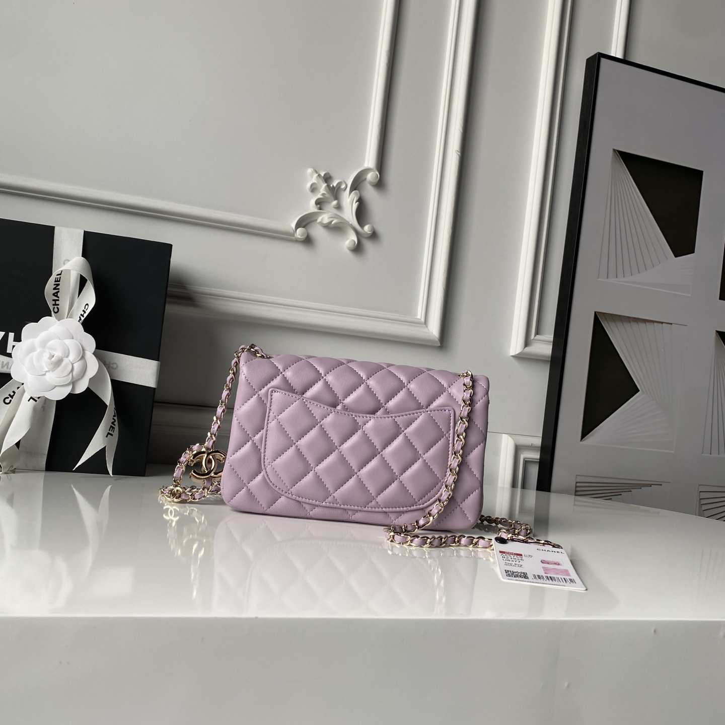 Chanel Style Leather Chain Bag Lookbook Reference image 2