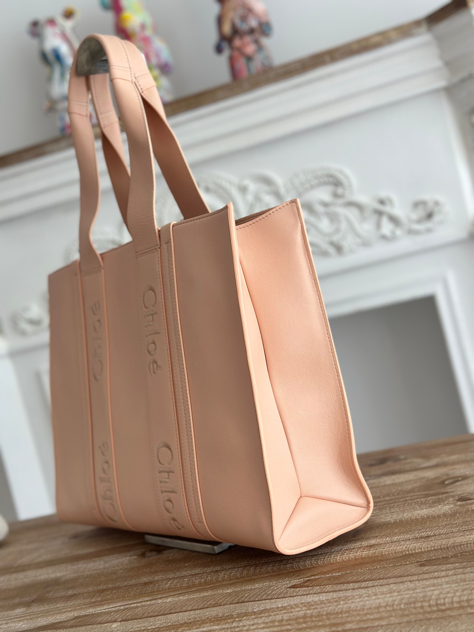 Chloé Full leather large size Sakura pink 321