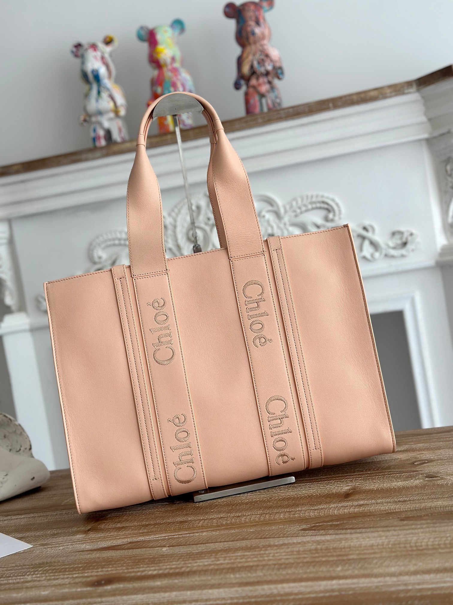 Chloé Full leather large size Sakura pink 321