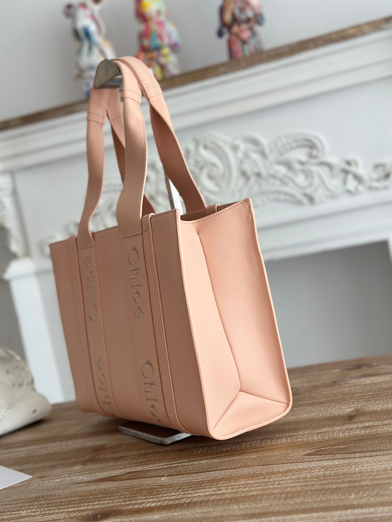 Chloé All cow leather medium size Sakura pink 322