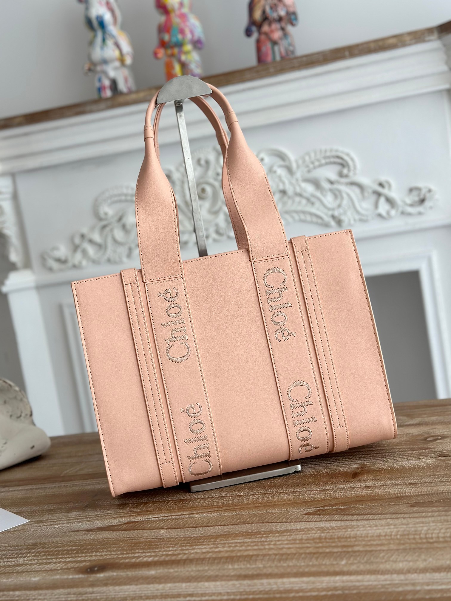 Chloé All cow leather medium size Sakura pink 322