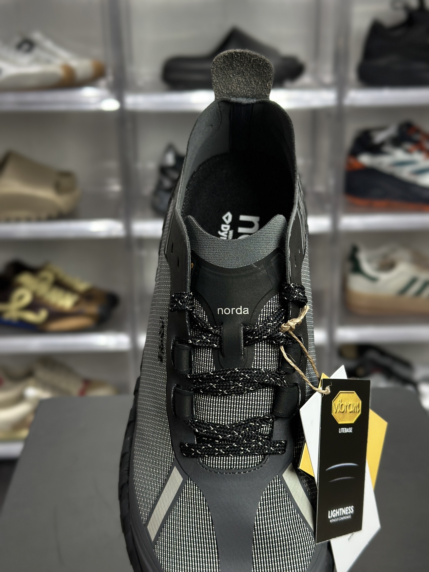 norda 001 G+ SPIKES W BLK 冰雪防滑越野跑鞋-High Quatity Cheap Brand wholesale wholesaler seller Clothes Bags handbags Sneakers Top Fashion Clothing Shoes from China Factory Chinese suppliers best Quality Beautiful Price norda 001 G+ SPIKES W BLK 冰雪防滑越野跑鞋