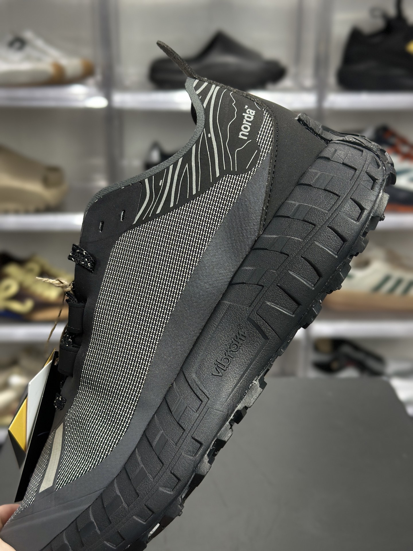 norda 001 G+ SPIKES W BLK 冰雪防滑越野跑鞋-High Quatity Cheap Brand wholesale wholesaler seller Clothes Bags handbags Sneakers Top Fashion Clothing Shoes from China Factory Chinese suppliers best Quality Beautiful Price norda 001 G+ SPIKES W BLK 冰雪防滑越野跑鞋
