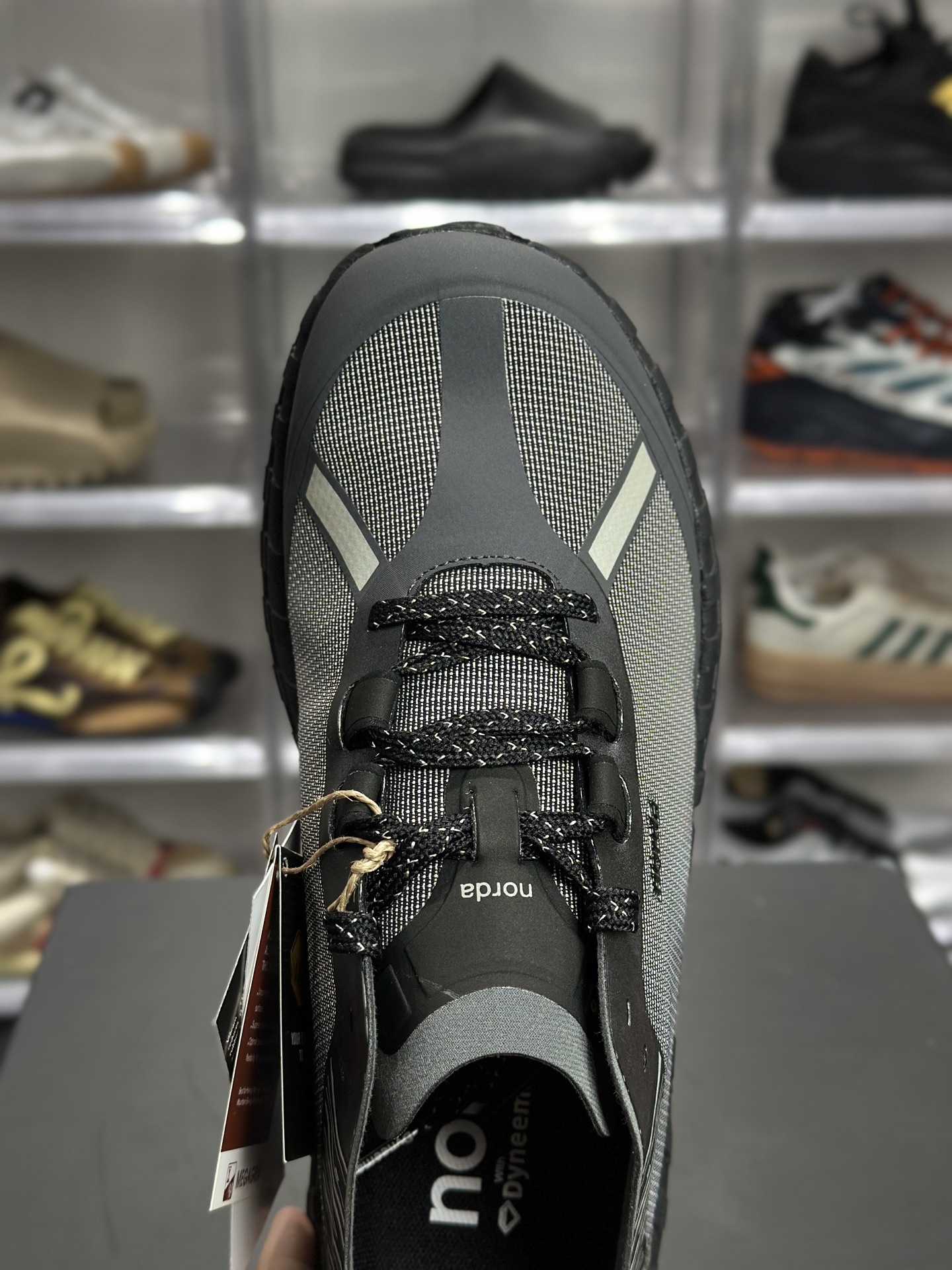 norda 001 G+ SPIKES W BLK 冰雪防滑越野跑鞋-High Quatity Cheap Brand wholesale wholesaler seller Clothes Bags handbags Sneakers Top Fashion Clothing Shoes from China Factory Chinese suppliers best Quality Beautiful Price norda 001 G+ SPIKES W BLK 冰雪防滑越野跑鞋