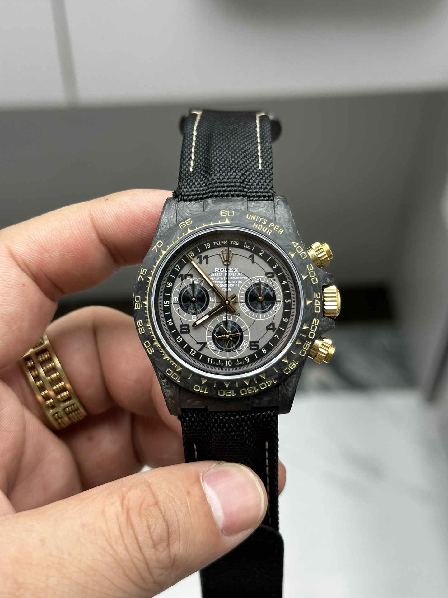NO:146492,Diw carbon fiber movement spot,19860909diw碳纤维机芯现货,,Watch