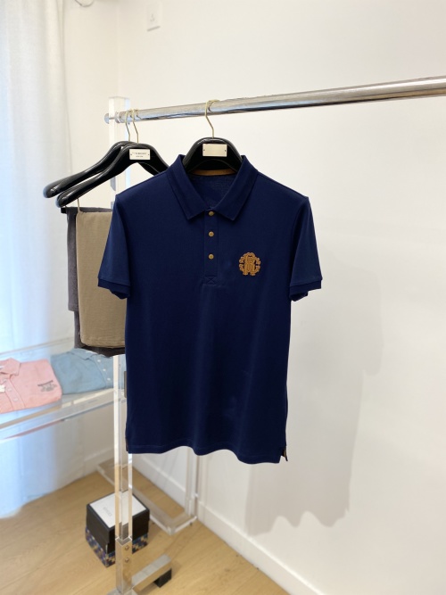 Roberto Cavalli Men's Embroidered Logo Short Sleeve Polo Shirt - Fashionable 1 Roberto Cavalli Men's Embroidered Logo Short Sleeve Polo Shirt - Fashionable