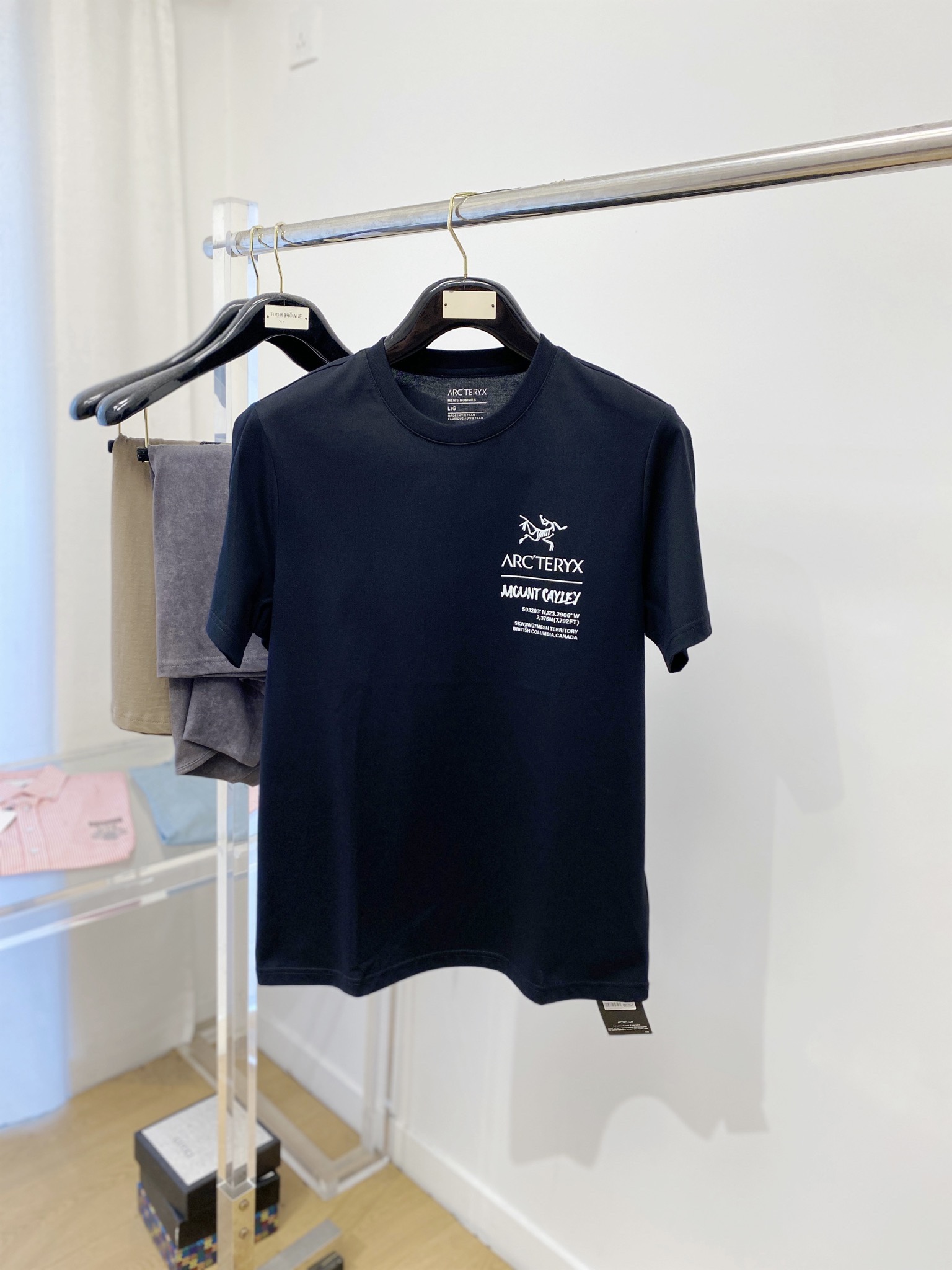 Arcteryx Kleidung T-Shirt Drucken Baumwolle Fashion Kurzarm