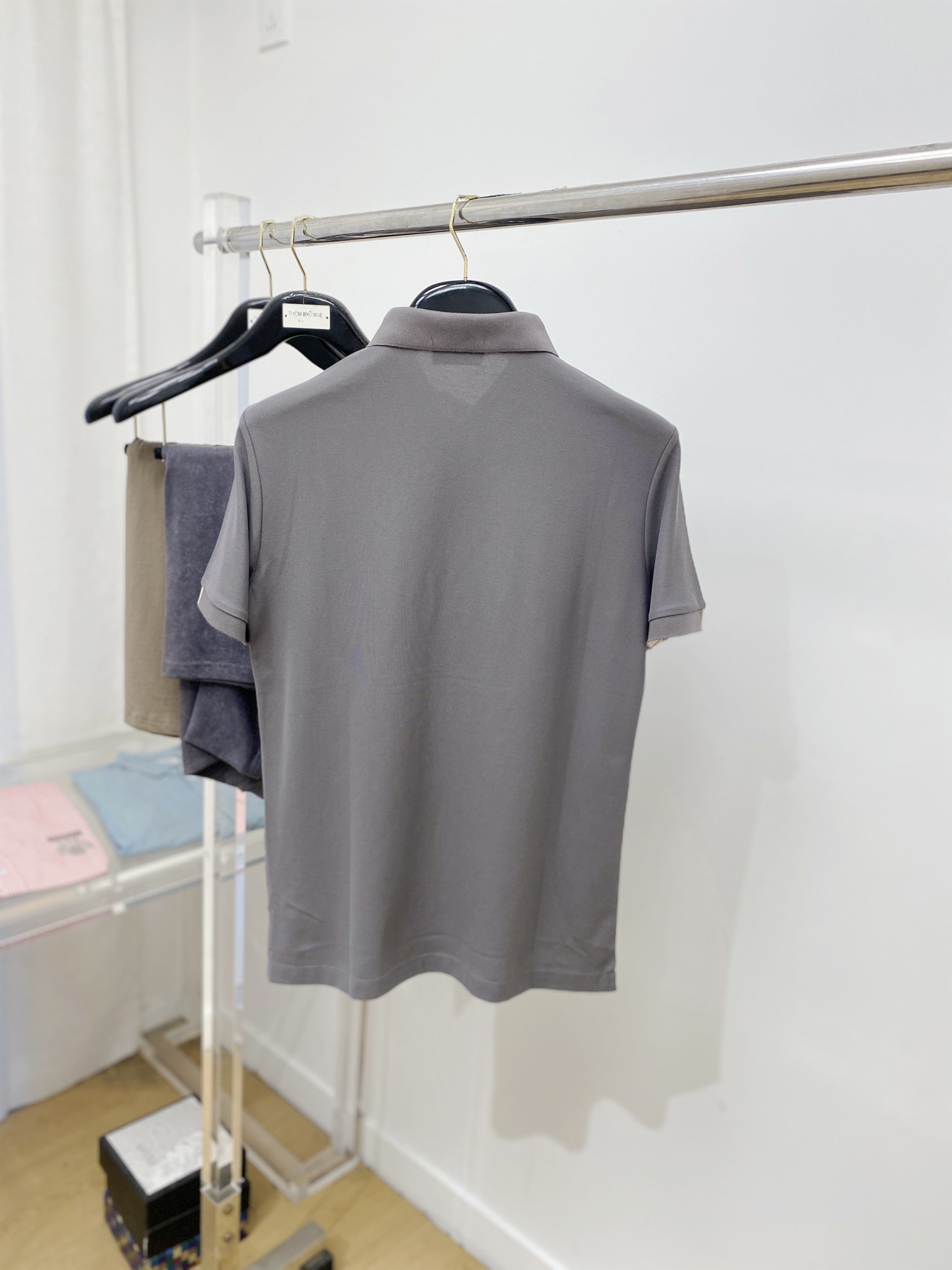 “Philagemu 2024 Short-Sleeve T-Shirts: Handsome Curvature Design, Cotton Fabric, Sizes M-3XL” - 图片 9