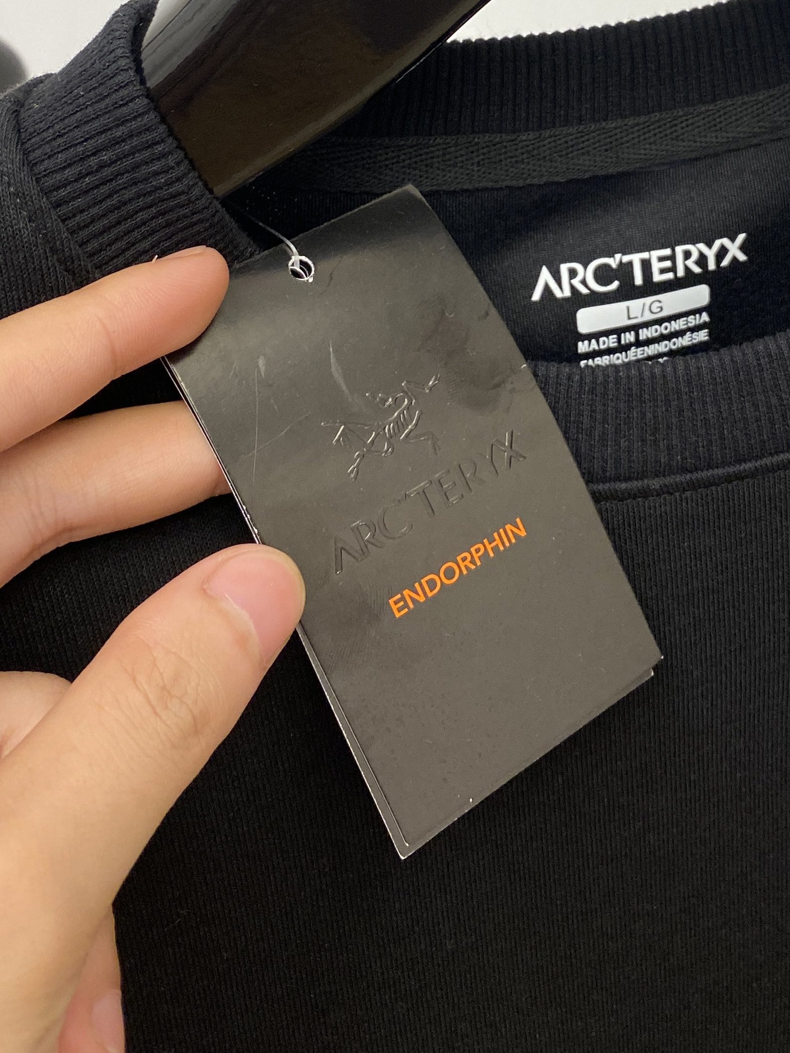 始祖鸟、2024新品卫衣，帅气时尚，胸前顶级印花图案logo，简约百搭款。面料棉 不仅挺括，保持潮流的廓