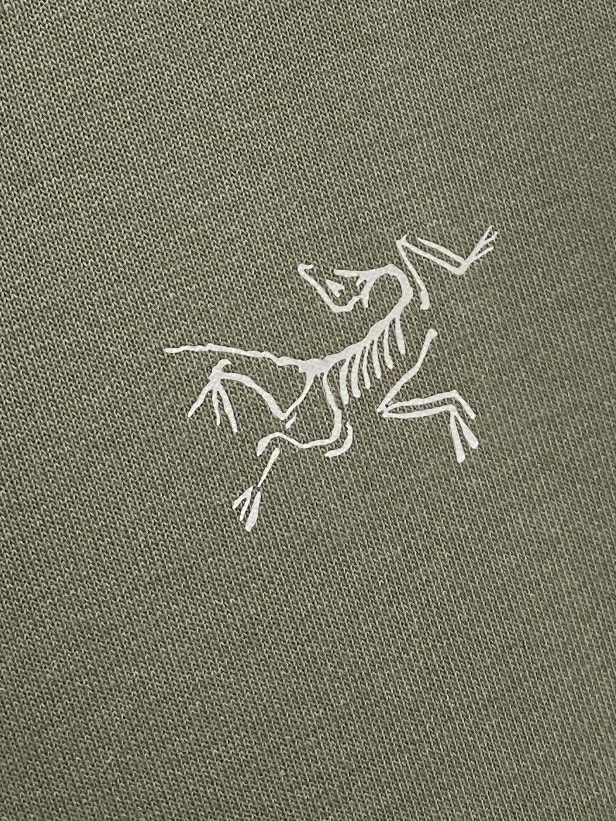 始祖鸟、2024新品卫衣，帅气时尚，胸前顶级印花图案logo，简约百搭款。面料棉 不仅挺括，保持潮流的廓