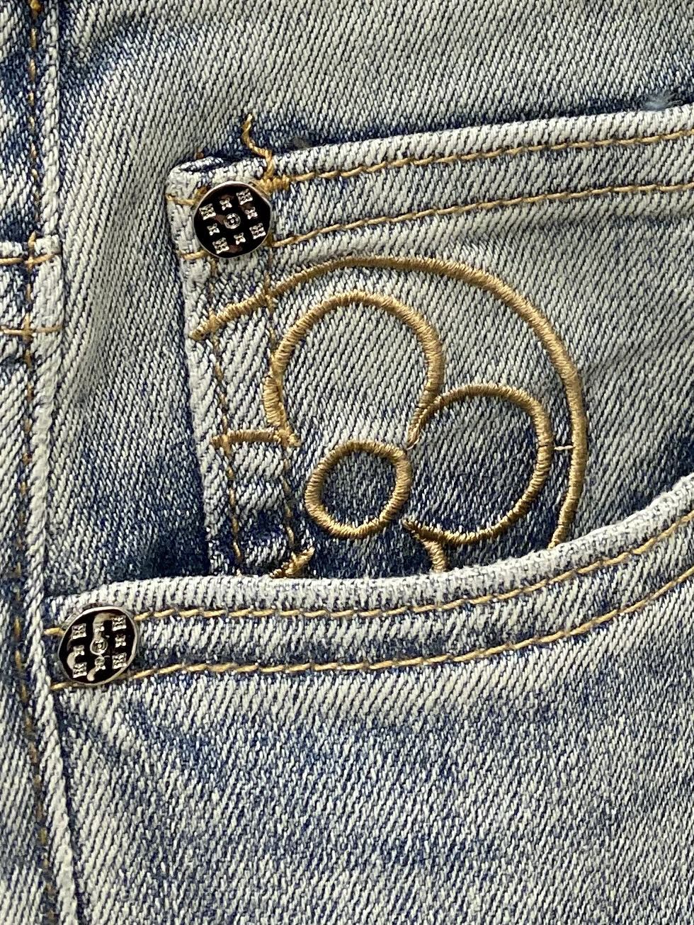 🍀 LV、最新品，专柜同步有售，原单狠货，水洗休闲加绒牛仔裤，进口原版水洗弹力面料，舒适有弹性，原版五金