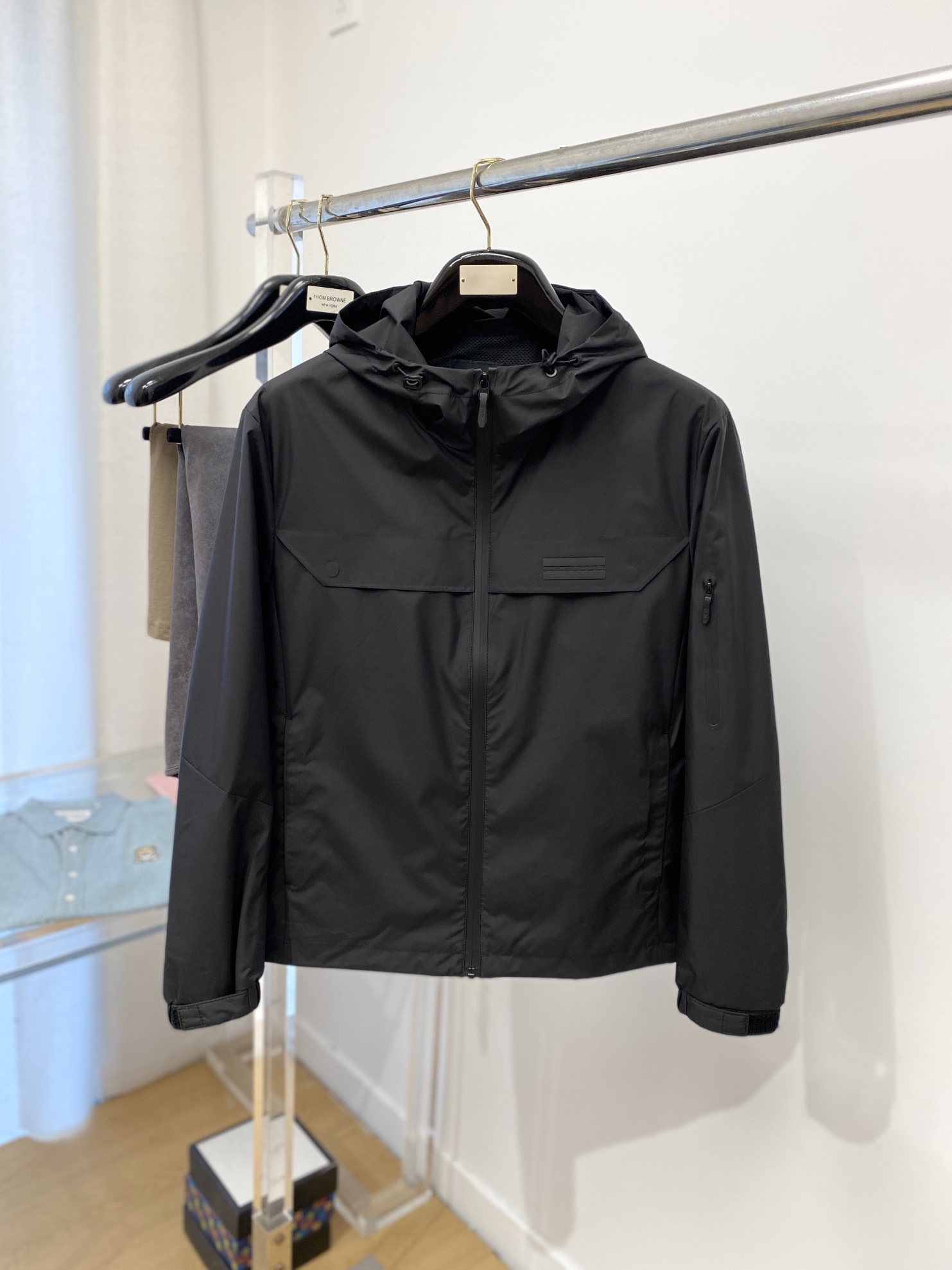 NO:127552,Zenia, 2025 new jacket jacket, fashionable and handsome, simple and versatile, customized original fabric, not only crisp, maintains the trendy silhouette, but also comfortable to wear, the yarn weaving is more delicate, code M-3XL, zegna, jackets & coats, jackets & coats, alexander wang19860909杰尼亚、2025新品夹克外套,时尚帅气,简约百搭款,定制原版面料,不仅挺括,保持潮流的廓形,又穿着舒适,纱织更细腻,码M-3XL,,zegna,jackets & coats,jackets & coats,alexander wang,Men's clothing