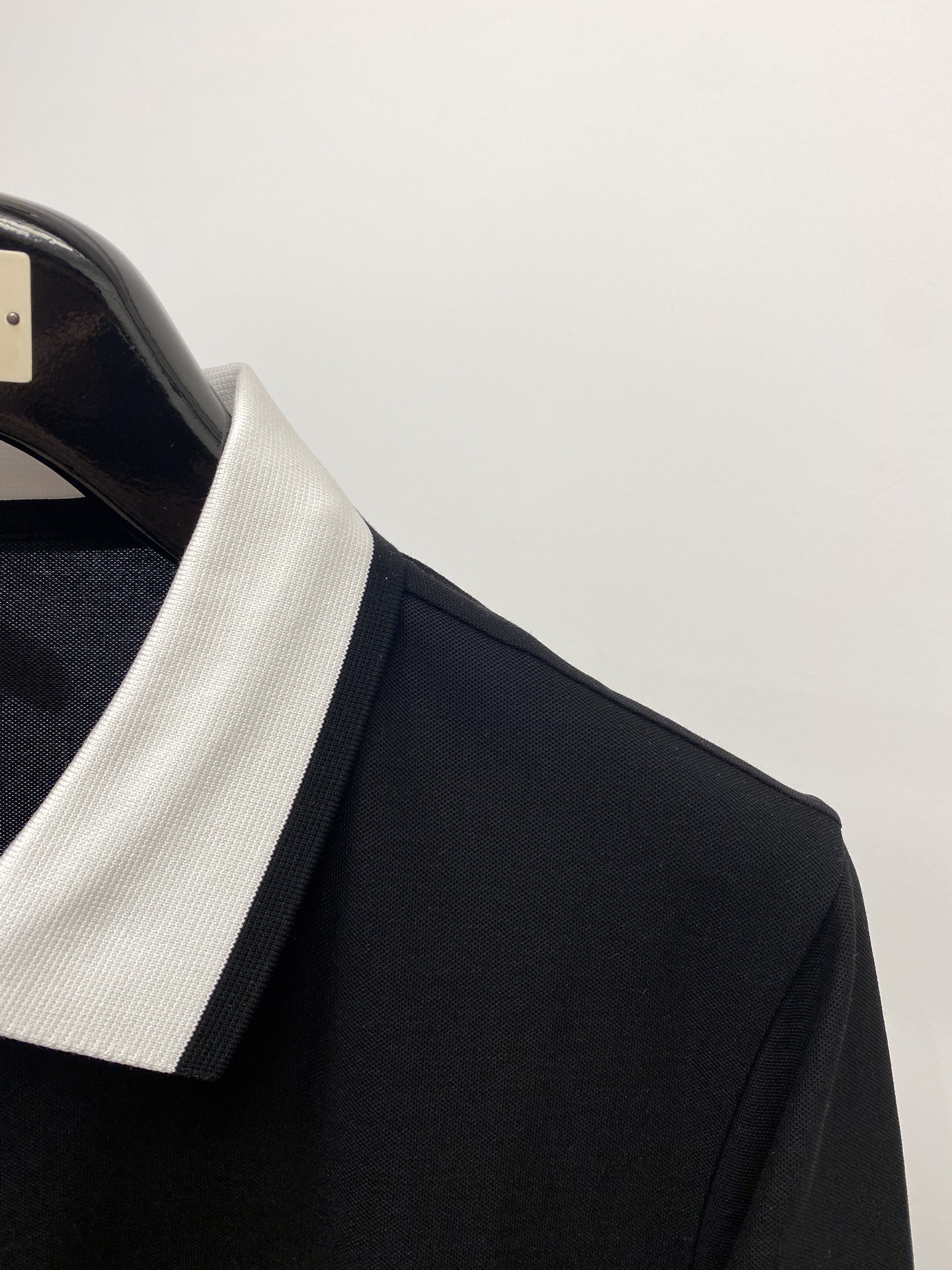 Elegant Chanel Women's Black Polo Shirt with Embroidered Logo - Stylish and Versatile 4 i1744627563698 9375 0 2