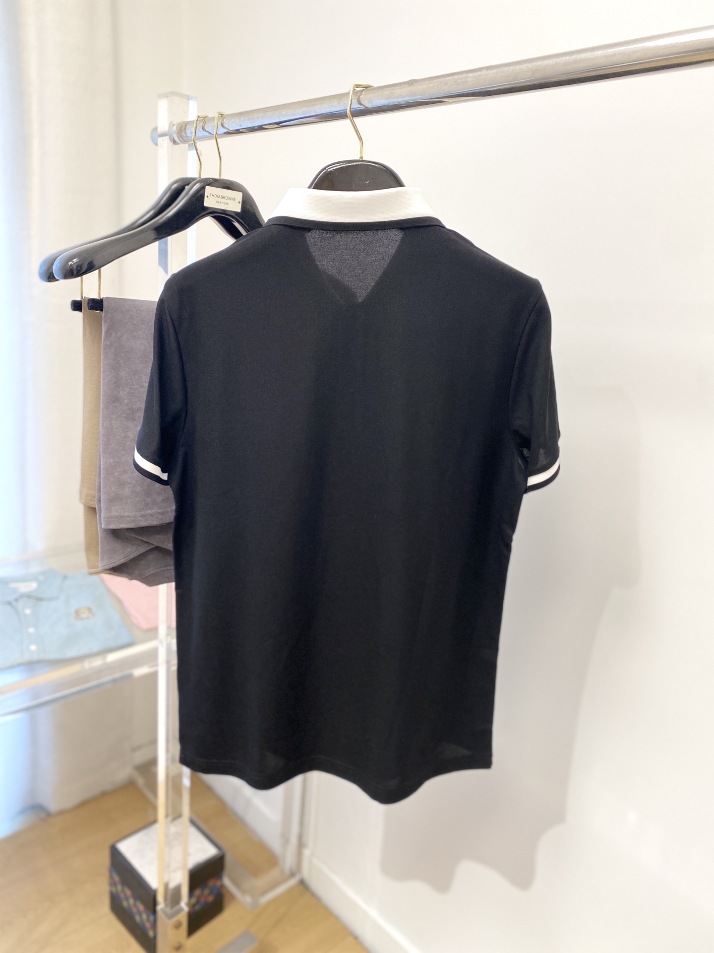 Elegant Chanel Women's Black Polo Shirt with Embroidered Logo - Stylish and Versatile 10 i1744627563699 3717 0 8