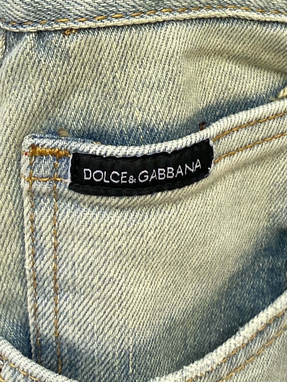 DG、2025最新品，专柜同步有售，原单狠货，水洗休闲牛仔裤，进口原版水洗弹力面料，舒适有弹性，原版五金