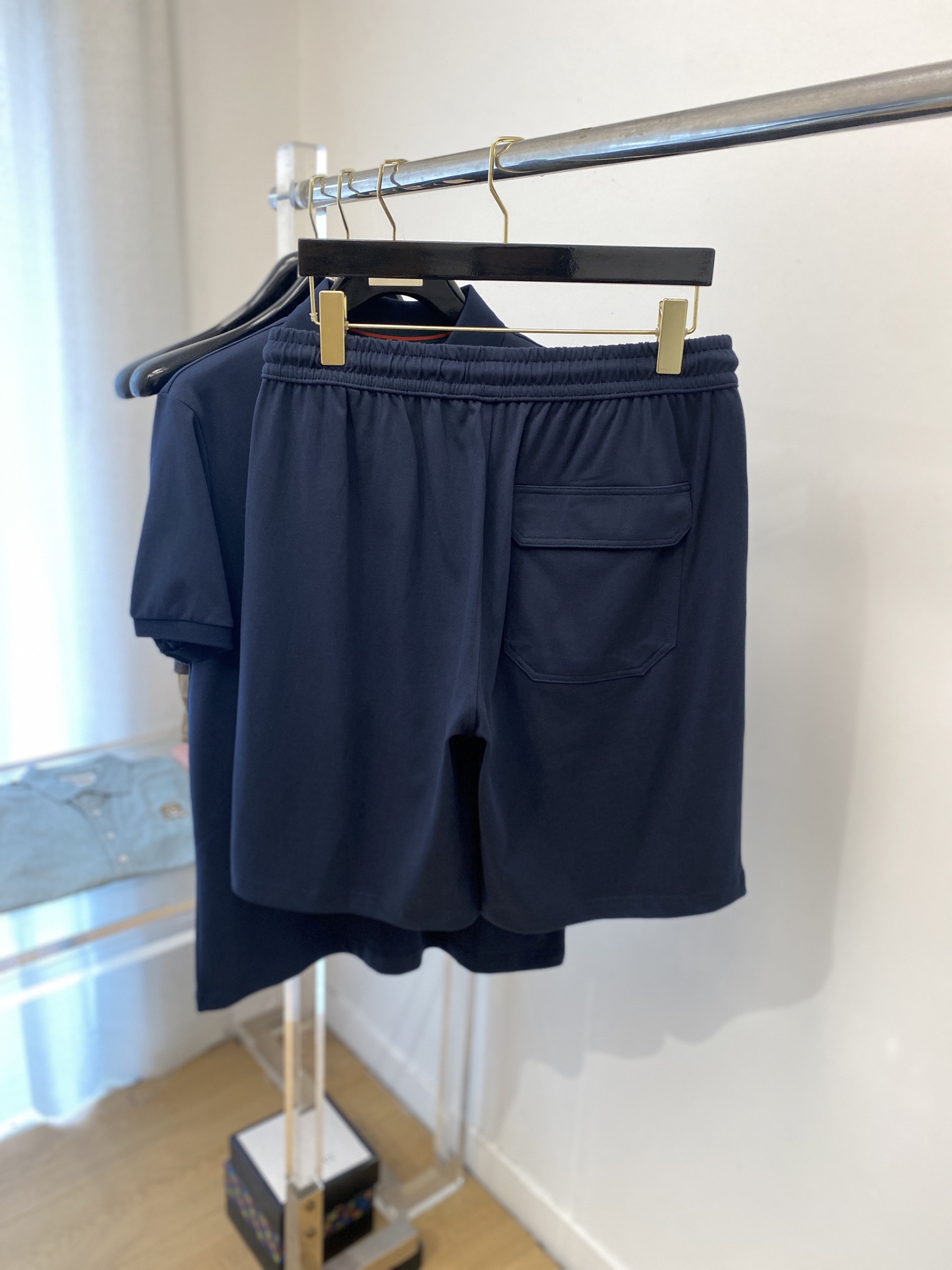 古奇、2025最新品，时尚休闲套装，顶级原版面料打造，穿着舒适，吸湿性透气性都非常良好，色牢度超高！无论