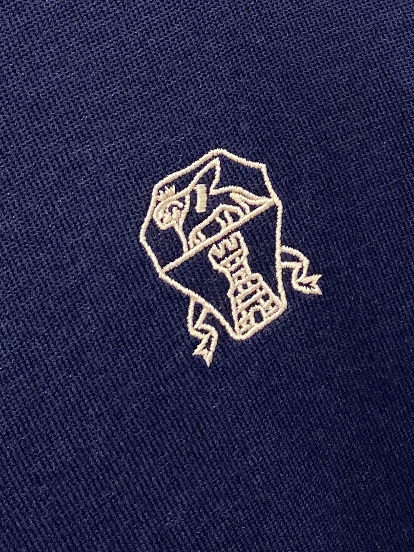 Brunello Cucinelli、2025最新款针织短袖T恤，帅气时尚，胸前精致刺绣图案logo，简