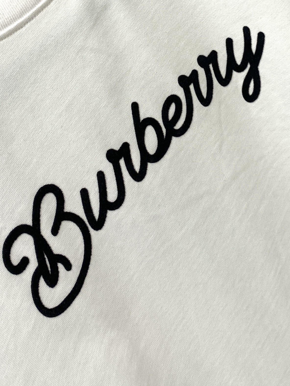 巴宝莉、2025最新款短袖T恤，帅气时尚，胸口精致刺绣字母logo，简约百搭款。面料棉 不仅挺括，保持潮