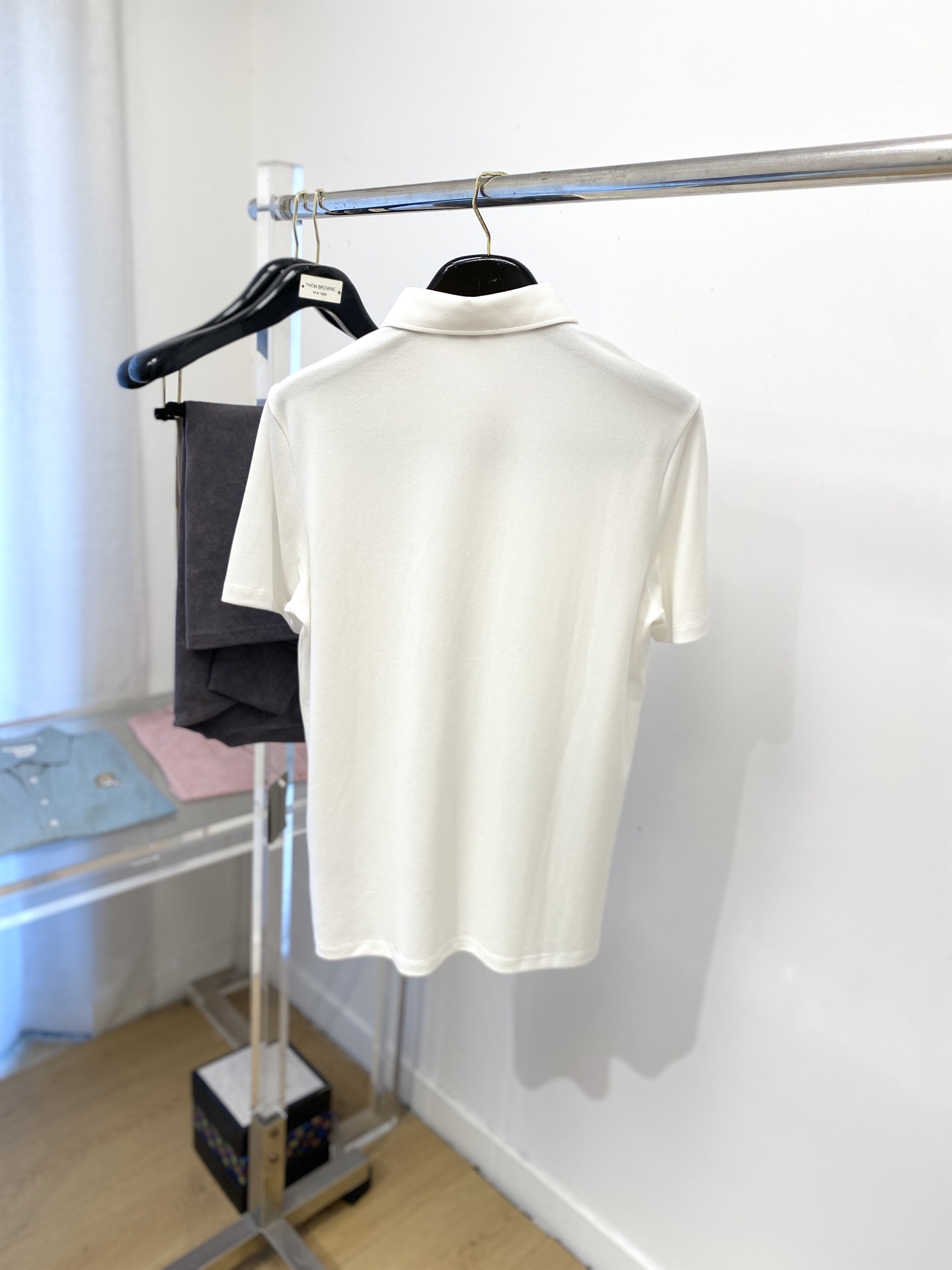 Buomi 时尚潮牌、2025最新款短袖T恤，帅气时尚，胸前精致刺绣图案字母logo，简约百搭款。面料棉