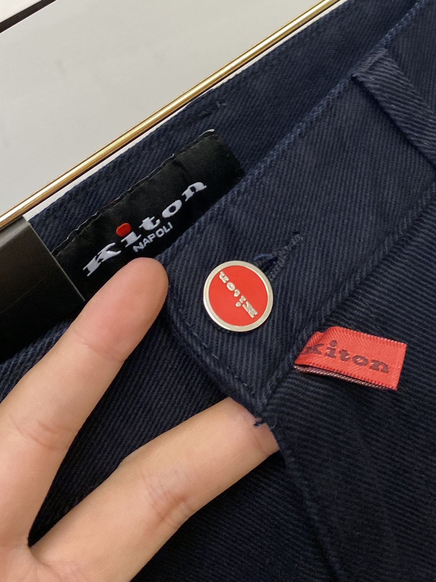 “Kiton 2025 Latest Water-Washed Recreational Jeans: Comfort, Elasticity, and Style” - 图片 6