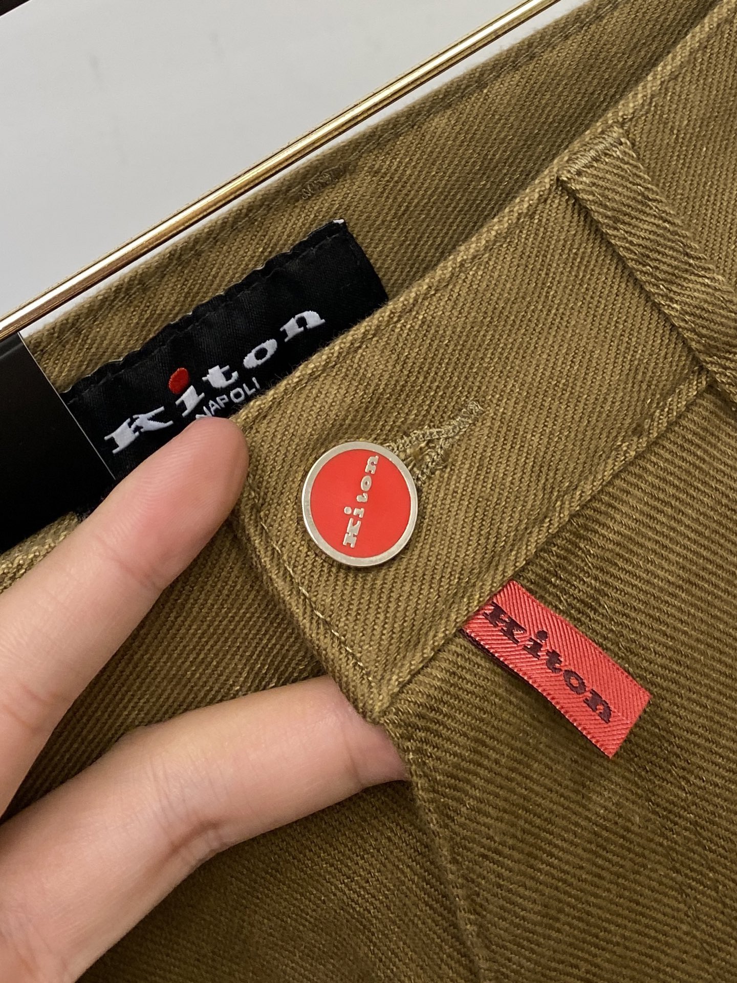 2025 Latest Kiton Recreational Jeans: Water-Washed Fabric, Comfort, and Style - 图片 6