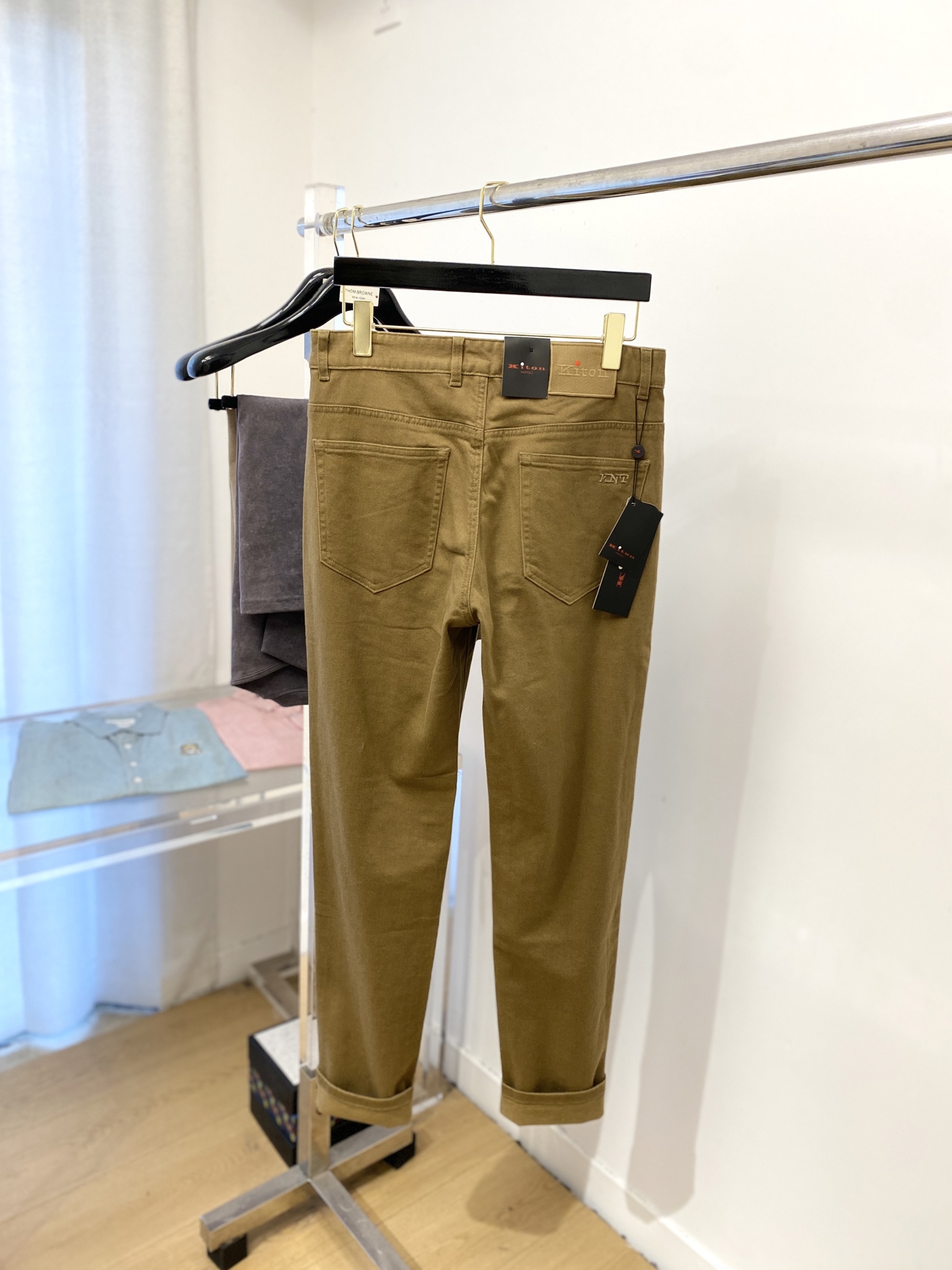 2025 Latest Kiton Recreational Jeans: Water-Washed Fabric, Comfort, and Style - 图片 9