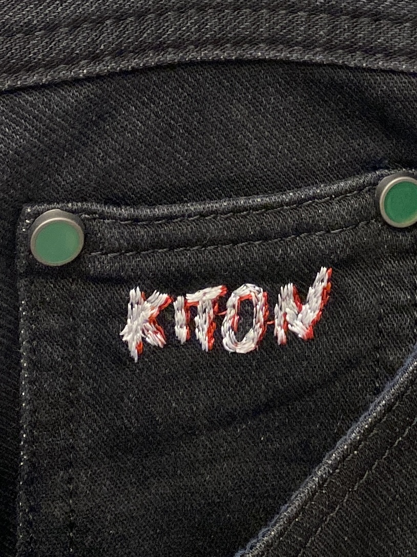 Kiton 2025 Latest Water-Washed Recreational Jeans with Original Hardware and Comfortable Fabric - 图片 5