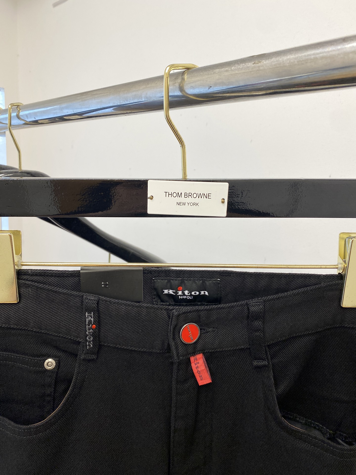 Kiton 2025 Synchronized Recreational Jeans: Water-Washed, Original Fabric, Top-Fashion Quality - 图片 3