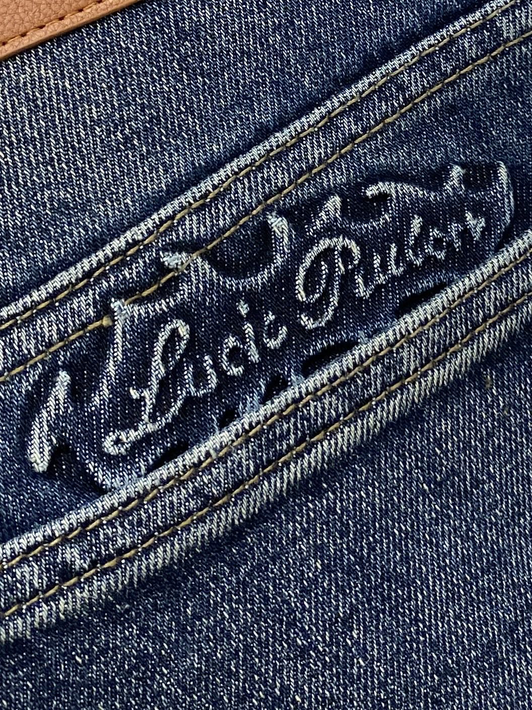 Fashionable Water-Cleaning Jeans with Original Fabric and Hardware: L.P. 2025 Collection - 图片 8