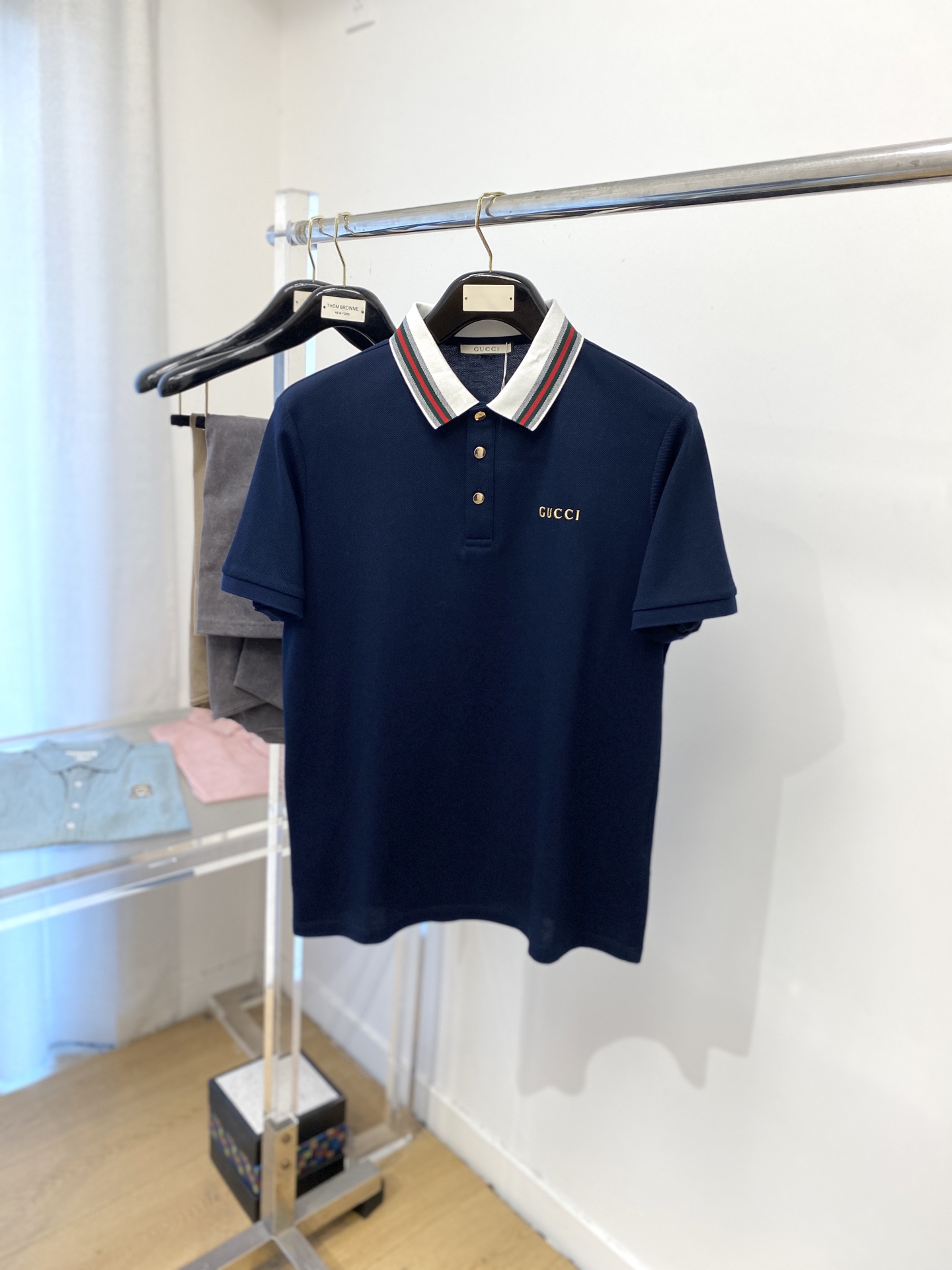 Polo Gucci de Manga Corta para Mujer - Elegancia y Comodidad