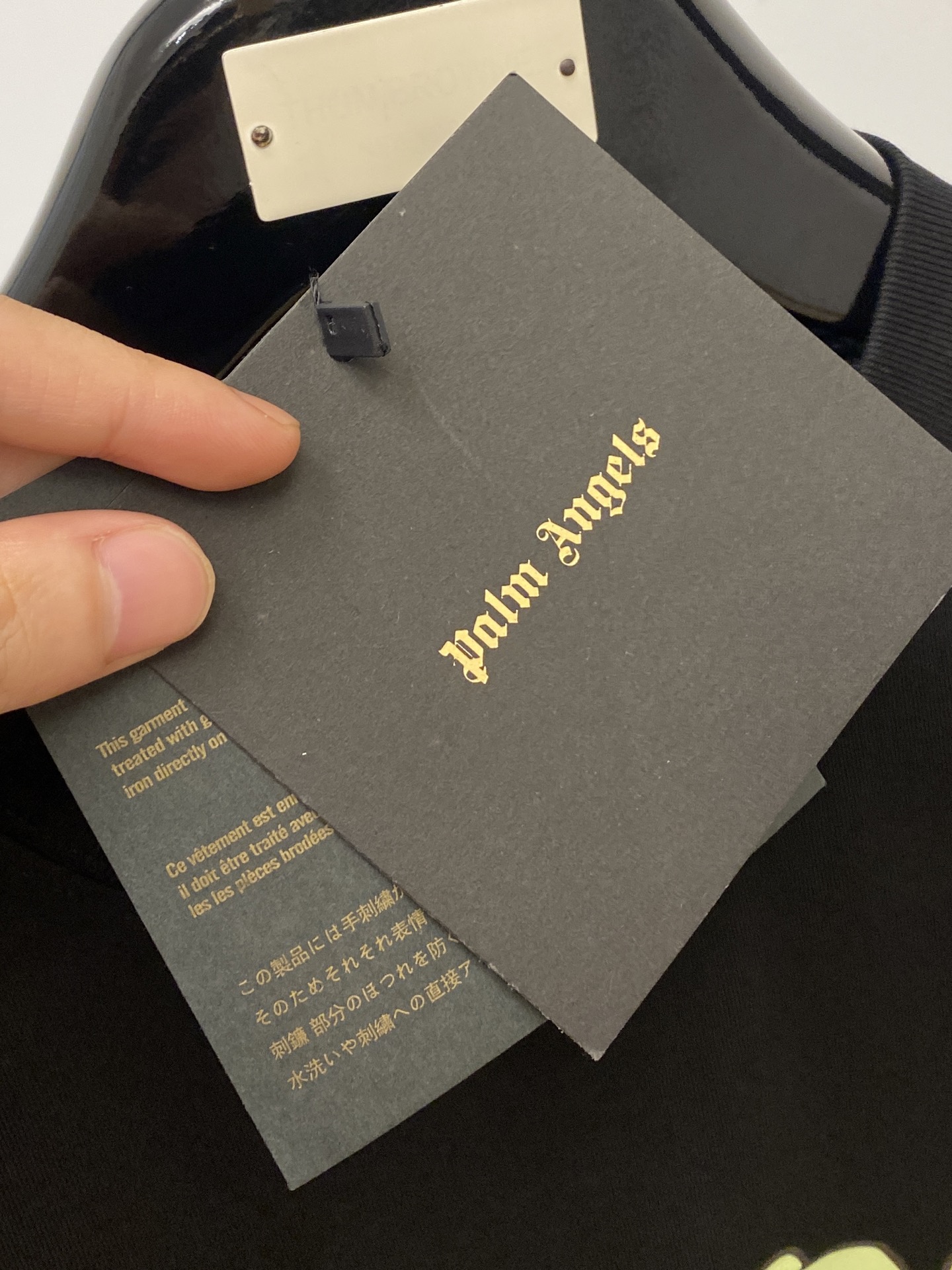 棕榈天使、2025新品短袖T恤，帅气时尚，胸前顶级印花图案字母logo，简约百搭款。面料棉 不仅挺括，保