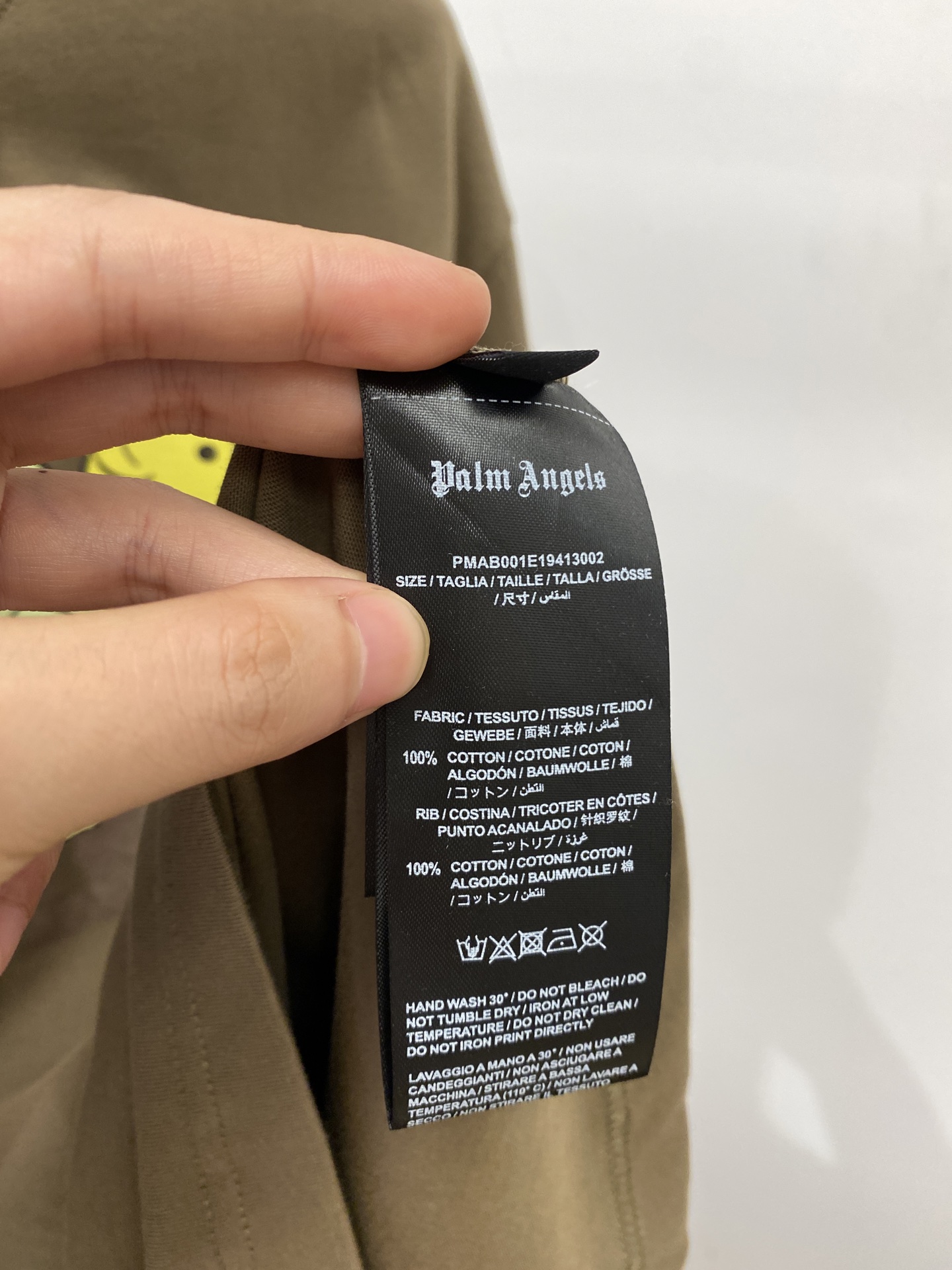 棕榈天使、2025新品短袖T恤，帅气时尚，胸前顶级印花图案字母logo，简约百搭款。面料棉 不仅挺括，保