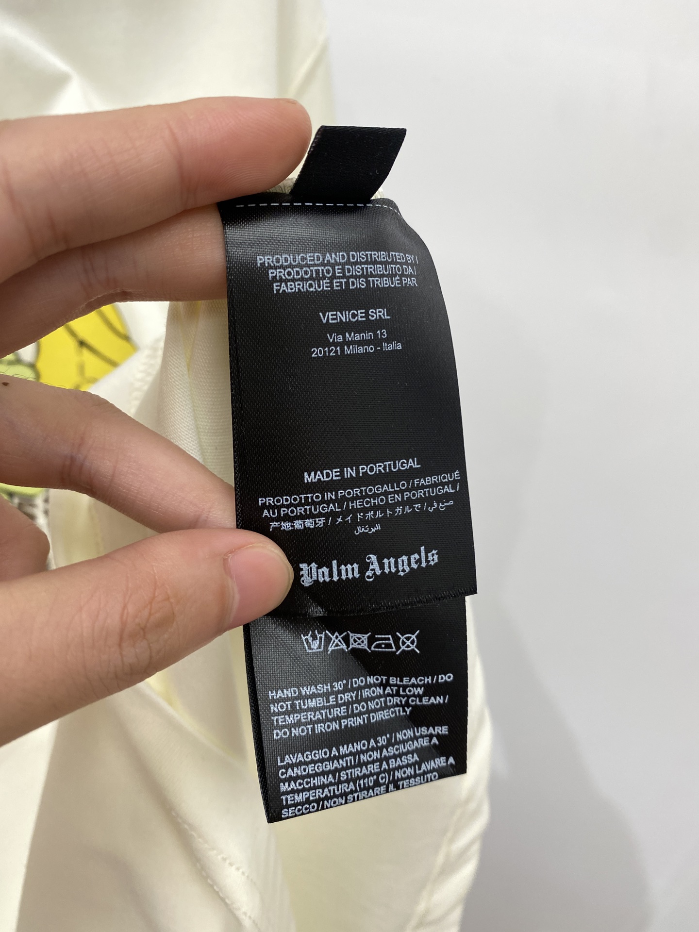 棕榈天使、2025新品短袖T恤，帅气时尚，胸前顶级印花图案字母logo，简约百搭款。面料棉 不仅挺括，保