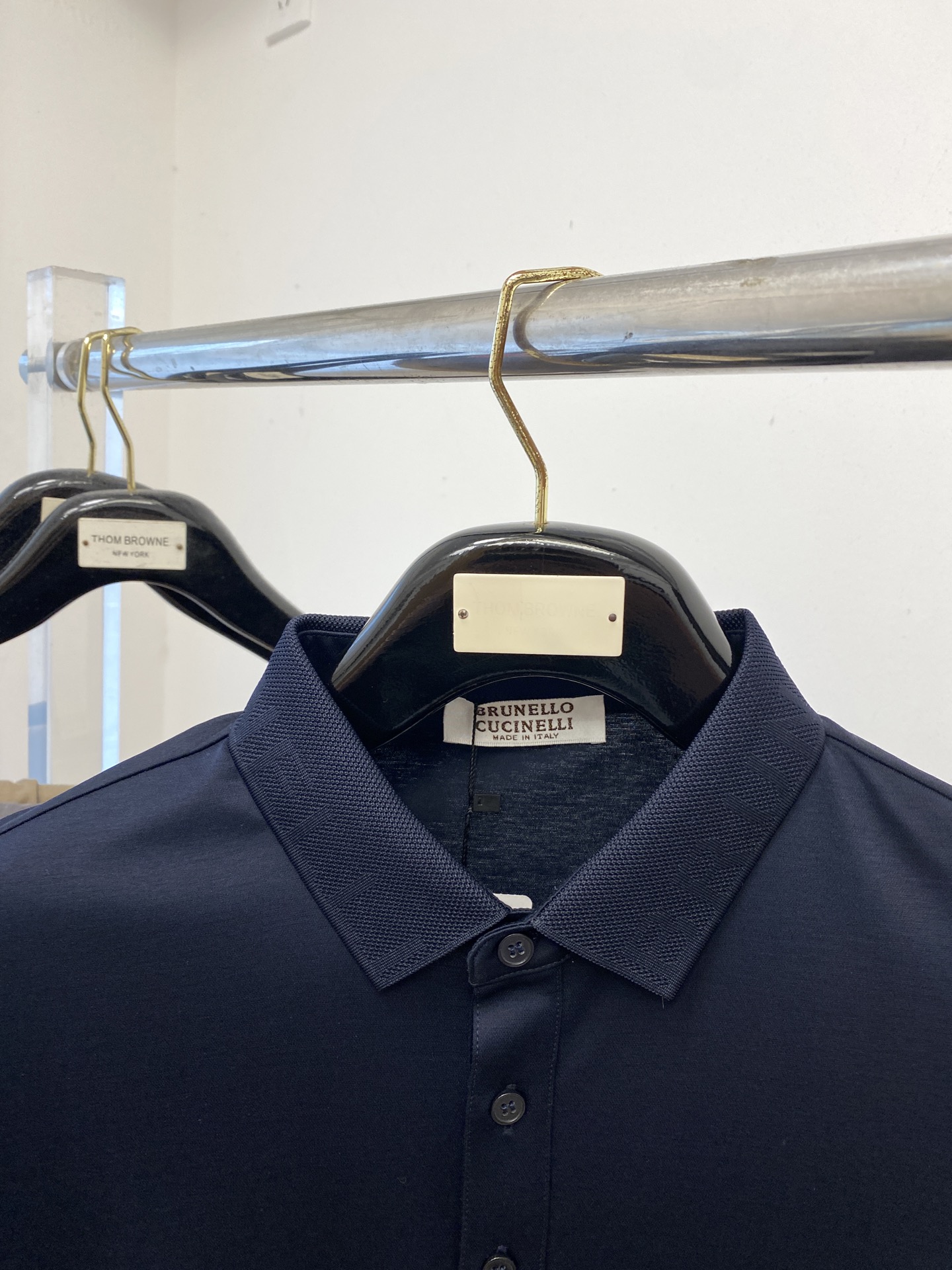 ￼ Brunello Cucinelli、2025最新款短袖T恤，帅气时尚，胸前顶级印胶字母图案logo