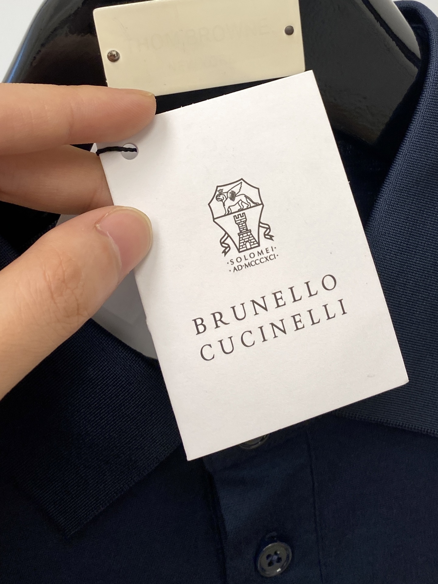 ￼ Brunello Cucinelli、2025最新款短袖T恤，帅气时尚，胸前顶级印胶图案logo，简